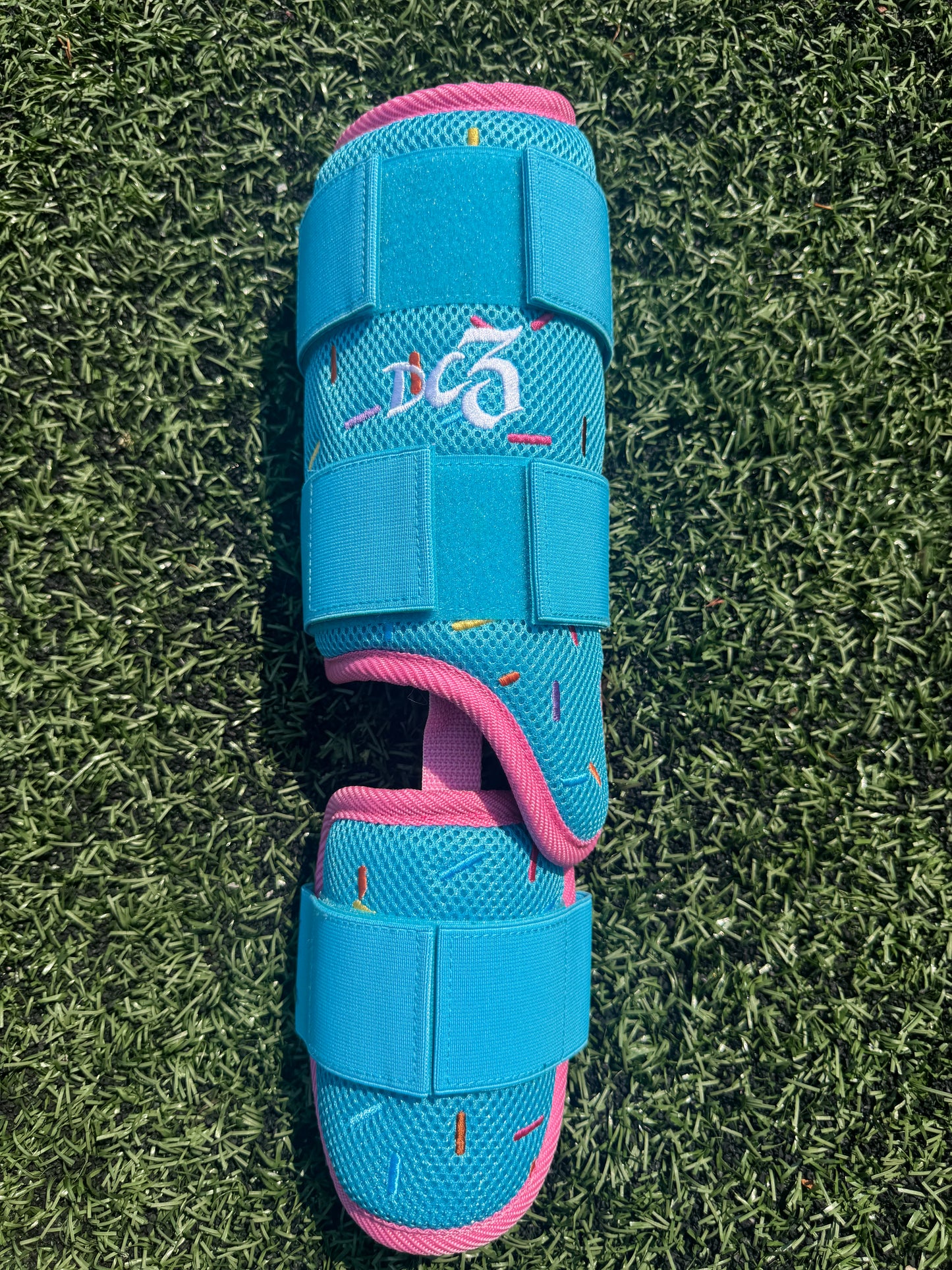 Blue Sprinkles Leg guard