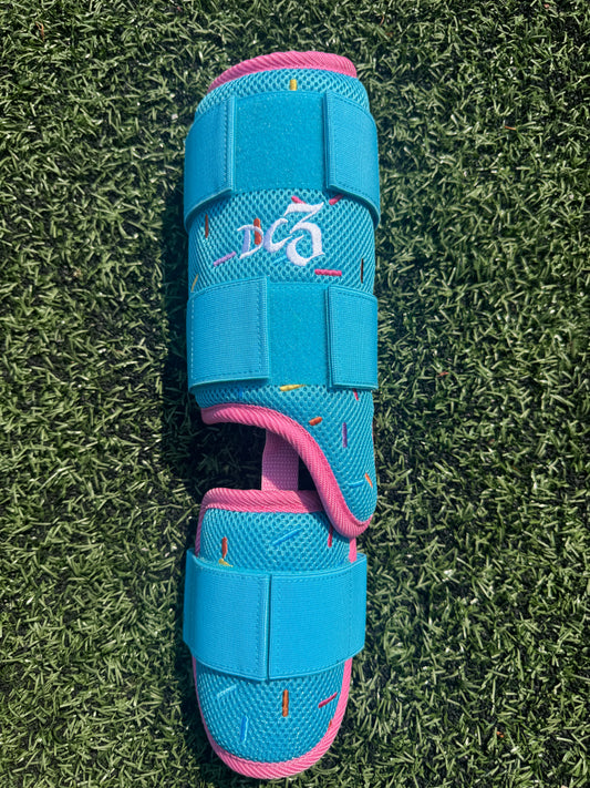 Blue Sprinkles Leg guard
