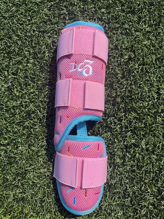 Pink Sprinkles Leg Guard