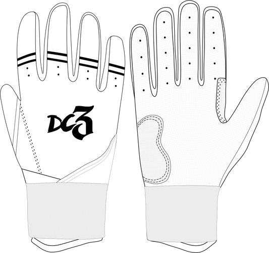 Double Strap Batting Glove